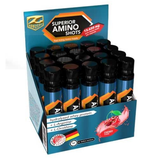 Billede af SUPERIOR AMINO SHOTS - 20X25ML KZ