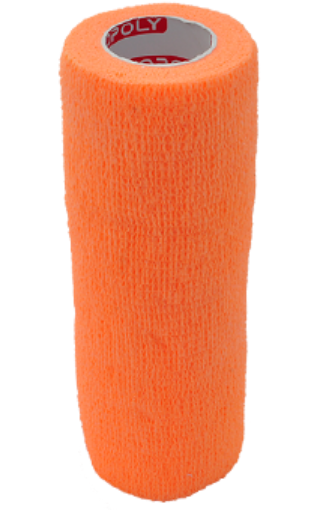 Billede af Selvklæbende elastisk bandage 15 cm - Orange