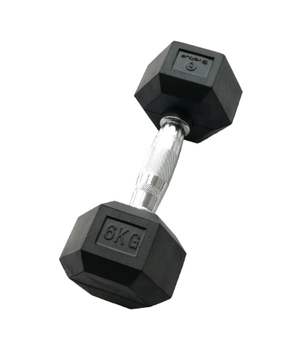 Billede af Gantera hexagonala 6kg - Dumbbell 