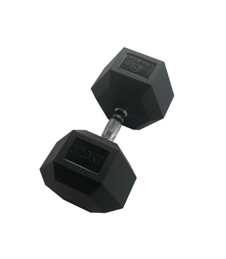 Billede af Hexagonformet håndvægt 32.5 kg - Dumbbell