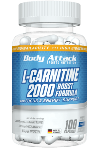 Billede af L-CARNITIN 2000 BODY ATTACK - 100 KAPS