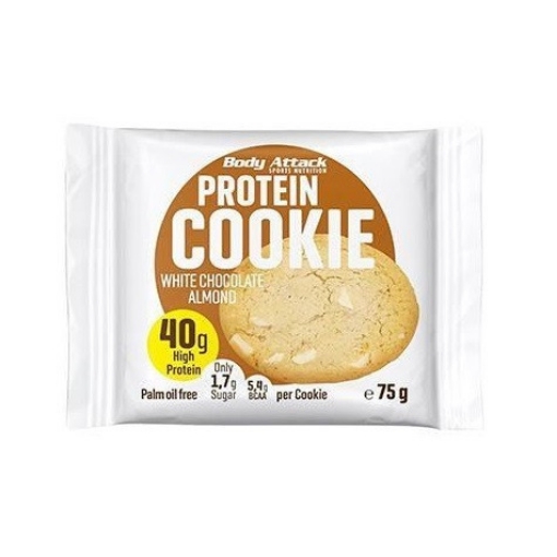 Billede af Protein Cookie - Hvid Chokolade og Mandler 75g fra Body Attack