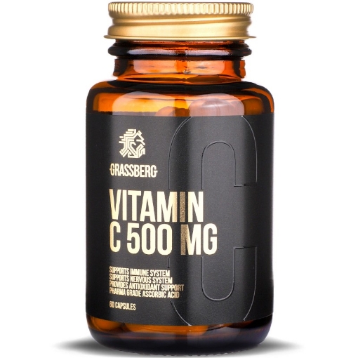 Billede af VITAMIN C 500 mg 60 kapsler