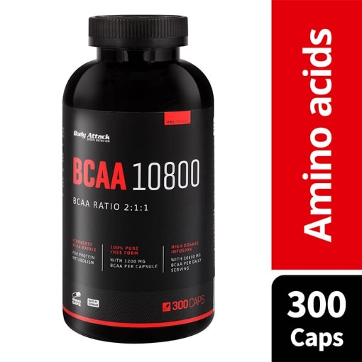 Billede af BCAA 10800 - 300 KAPSLER