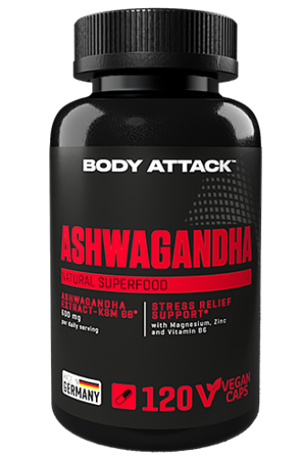 Billede af Ashwagandha 120 kapsler - Body Attack