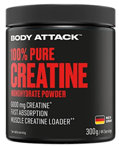 Billede af Creatin 100% Pulver - 300g Body Attack