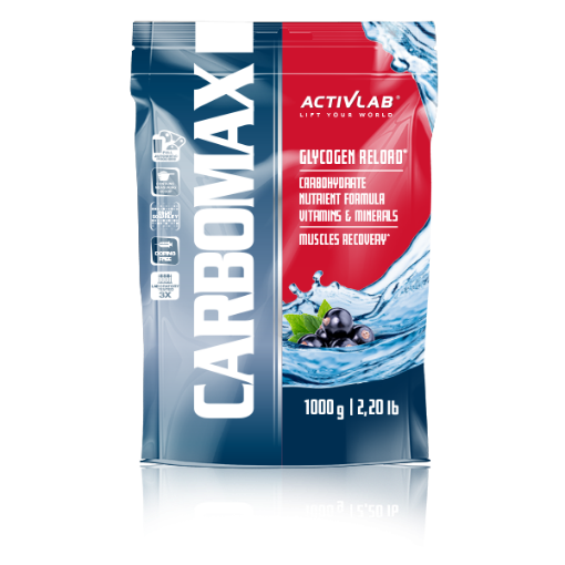 Billede af CarboMax Energy 1000g - Solbær - ActivLab