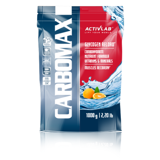 Billede af CarboMax Energy 1000g - Appelsin - ActivLab