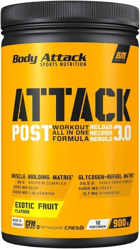 Billede af Post Attack 3.0 - 900g Eksotisk Frugt Body Attack