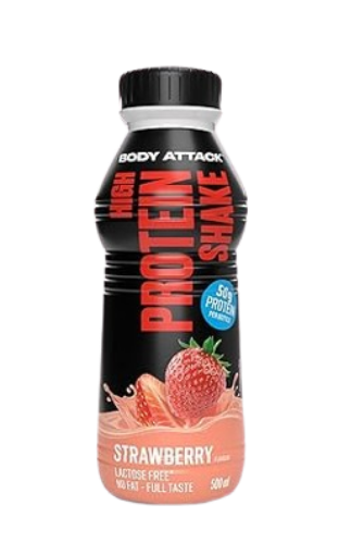 Billede af High Protein Shake - Jordbær 500ml