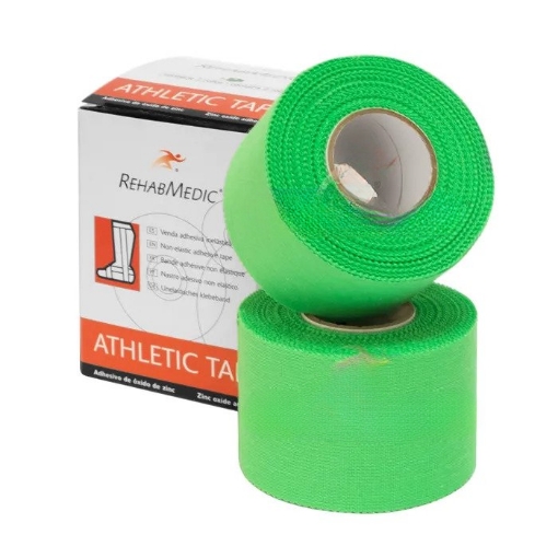 Billede af Athletic Tape - Rehabmedic - 3.8cm GRØN