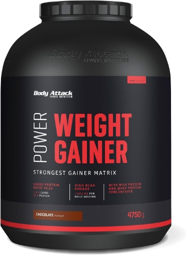 Billede af Power Weight Gainer 4750g - Chokolade Body Attack