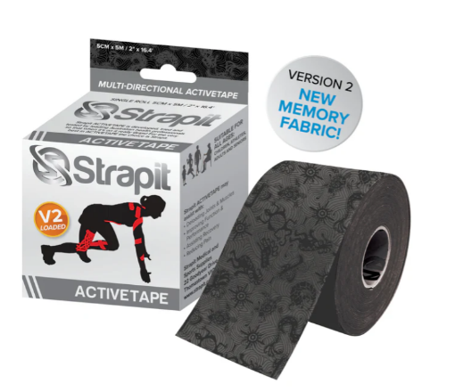 Billede af DYNAMIC ACTIVETAPE 5CM x 5M  - SORT/SORT