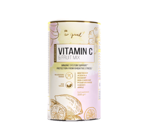 Billede af VITAMIN C & FRUGTBLANDING 210G - FA