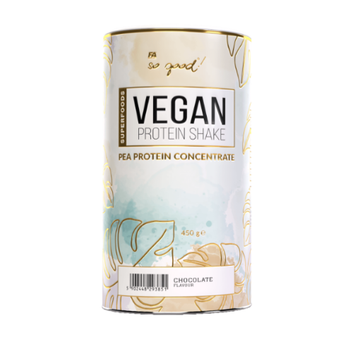 Billede af VEGAN PROTEIN SHAKE 450G - CHOKOLADE FA