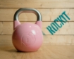 Billede af Lyserød Kettlebell 8 kg - ROCKIT