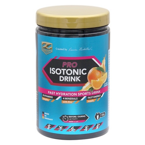 Billede af PRO Isotonic Drink 525g - Z-Konzept Appelsin