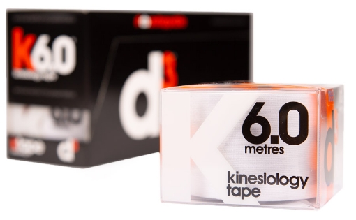 Billede af K6.0 Kinesiologitape Hvid 5 cm x 6 m - d3Tape