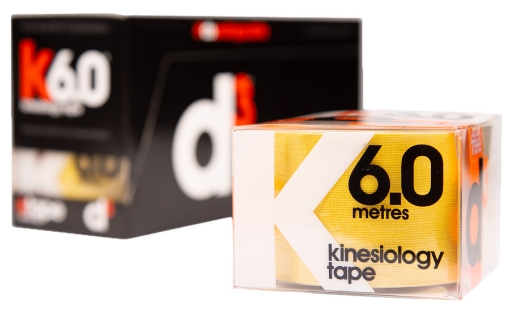 Billede af K6.0 Kinesiologitape Gul 5 cm x 6 m - d3Tape