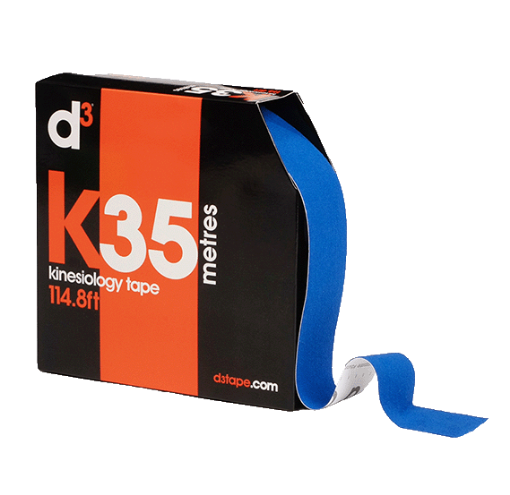 Billede af K6.0 Kinesiologitape Kongeblå 5 cm x 35 m - d3Tape